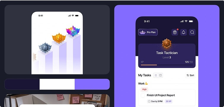 Gamification & Interactive Learning UI/UX
